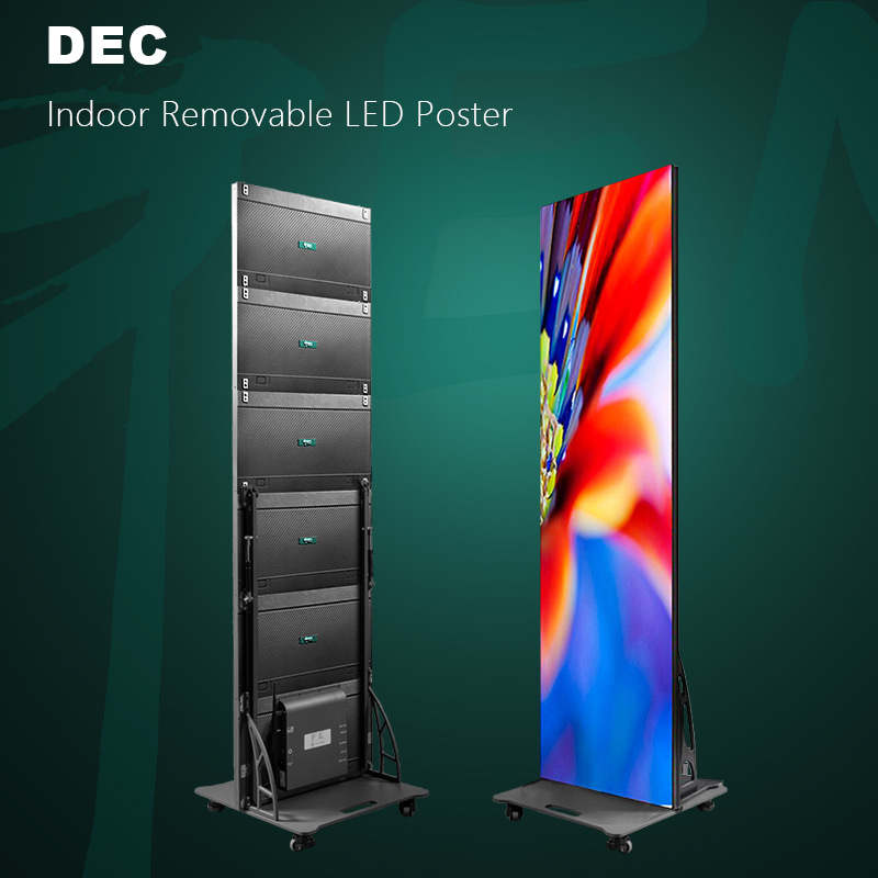 Indoor Removable LED Poster